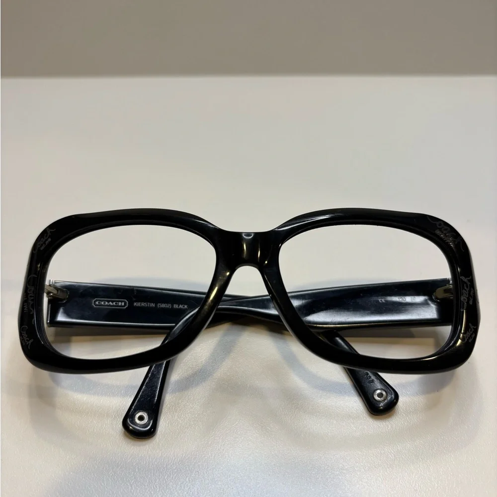 COACH KIERSTIN (S802) BLACK COACH SUNGLASSES 55•17•130 SUNGLASSES FRAMES ONLY - Picture 12 of 12